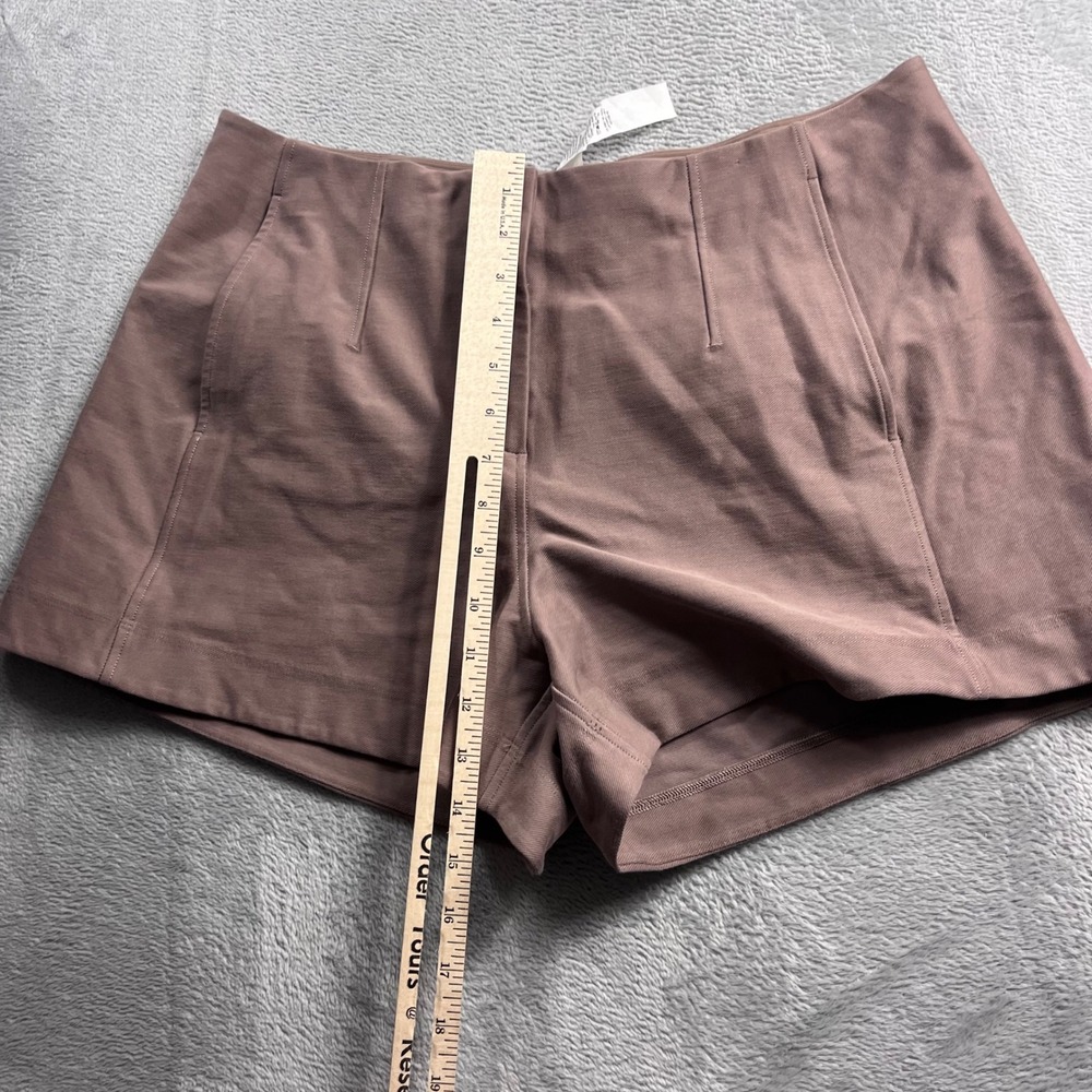 Lululemon Utilitech Relaxed-Fit High-Rise Short 3.5 Mauve Pink Womens 14 LW7DBWS - Picture 4 of 10